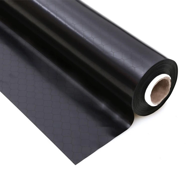 Black ESD PVC Grid Curtain