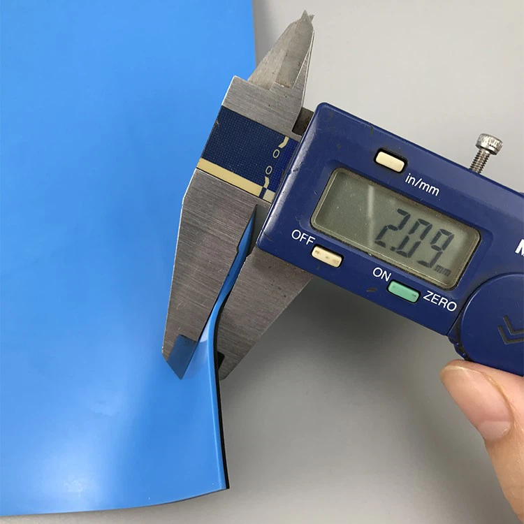 Blue floor mat Blue floor mat